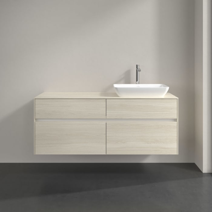 Villeroy & Boch Collaro Waschtischunterschrank 140 x 54,8 cm , mit 4 Auszügen