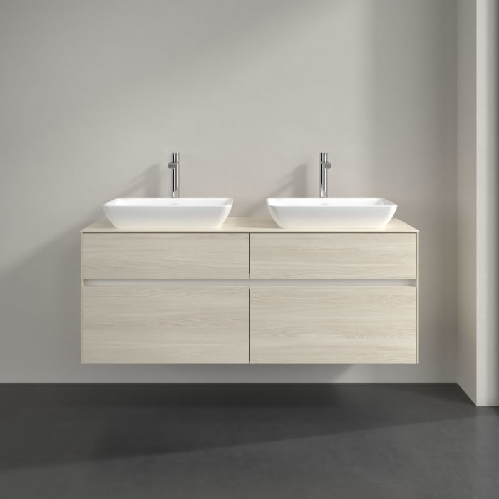 Villeroy & Boch Collaro Waschtischunterschrank 140 x 54,8 cm , mit 4 Auszügen