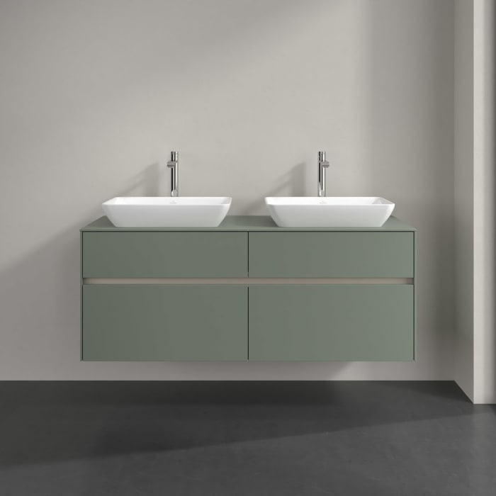 Villeroy & Boch Collaro Waschtischunterschrank 140 x 54,8 cm , mit 4 Auszügen