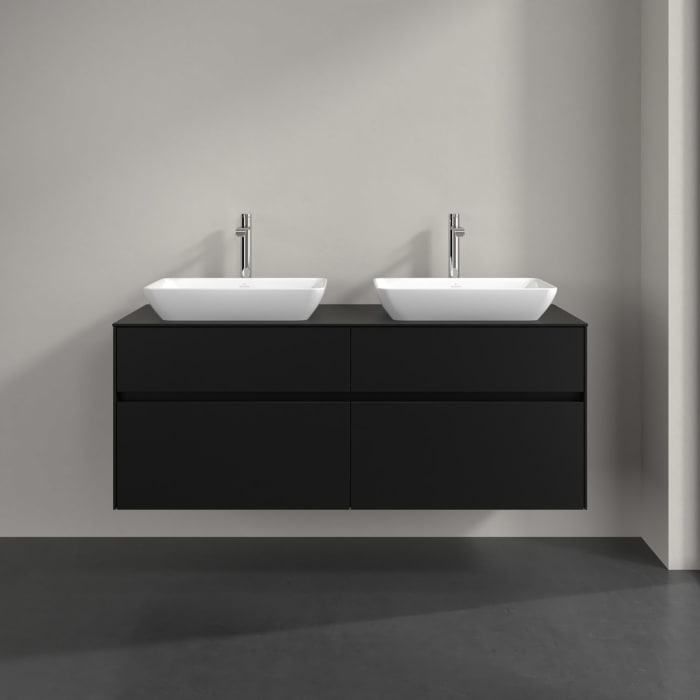 Villeroy & Boch Collaro Waschtischunterschrank 140 x 54,8 cm , mit 4 Auszügen