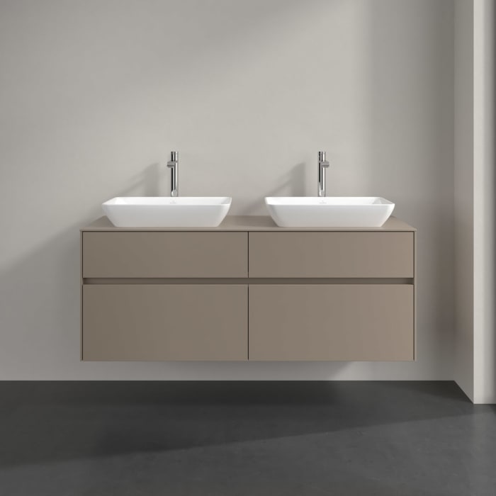 Villeroy & Boch Collaro Waschtischunterschrank 140 x 54,8 cm , mit 4 Auszügen