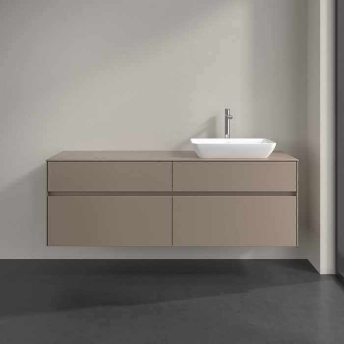 Villeroy & Boch Collaro Waschtischunterschrank 160 x 54,8 cm , mit 4 Auszügen