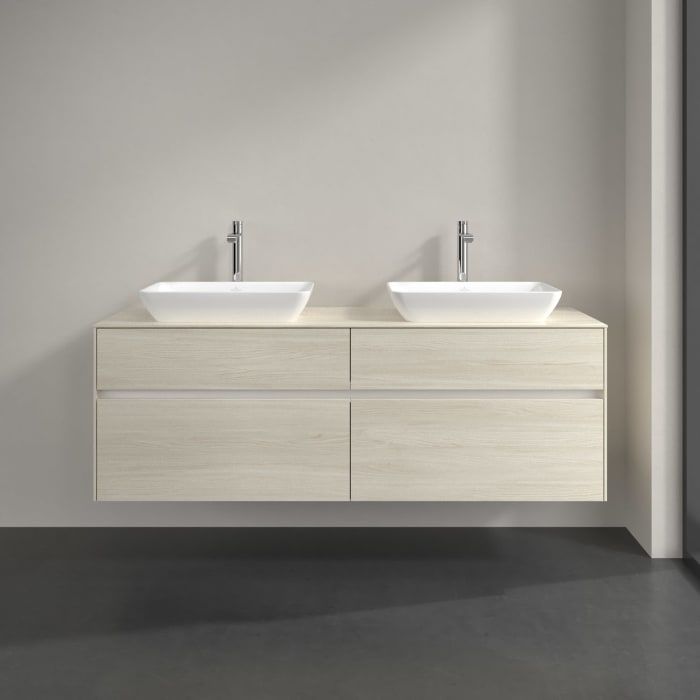 Villeroy & Boch Collaro Waschtischunterschrank 160 x 54,8 cm , mit 4 Auszügen