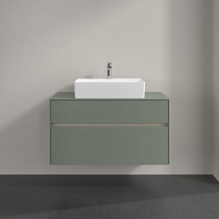 Villeroy & Boch Collaro Waschtischunterschrank 100 x 54,8 cm , mit 2 Auszügen