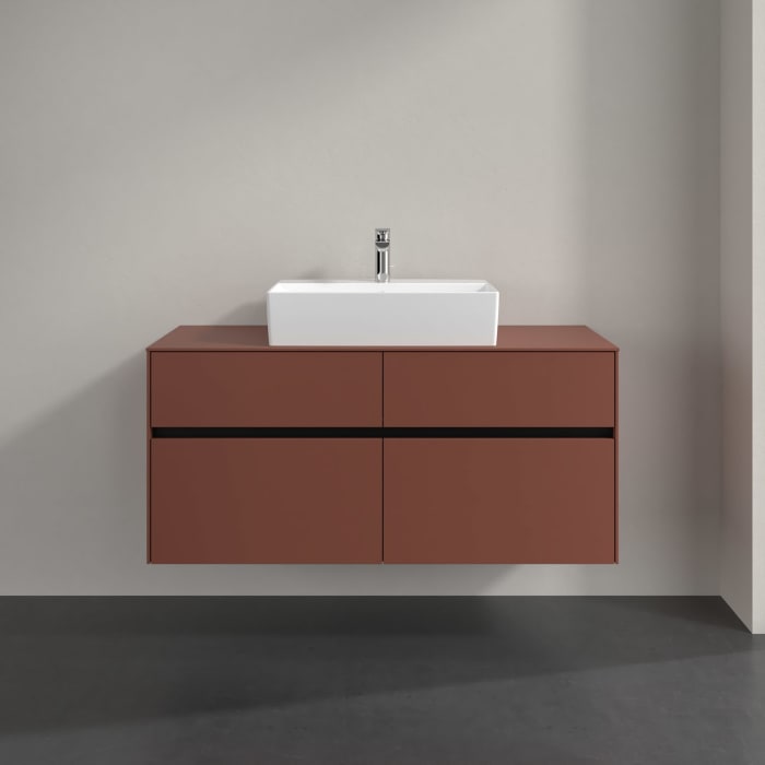 Villeroy & Boch Collaro Waschtischunterschrank 120 x 54,8 cm , mit 4 Auszügen