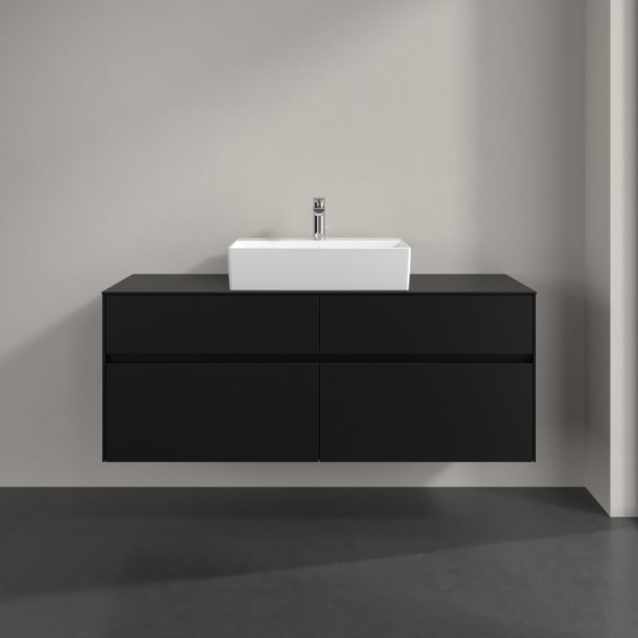 Villeroy & Boch Collaro Waschtischunterschrank 140 x 54,8 cm , mit 4 Auszügen