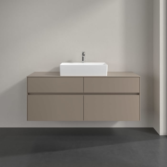 Villeroy & Boch Collaro Waschtischunterschrank 140 x 54,8 cm , mit 4 Auszügen