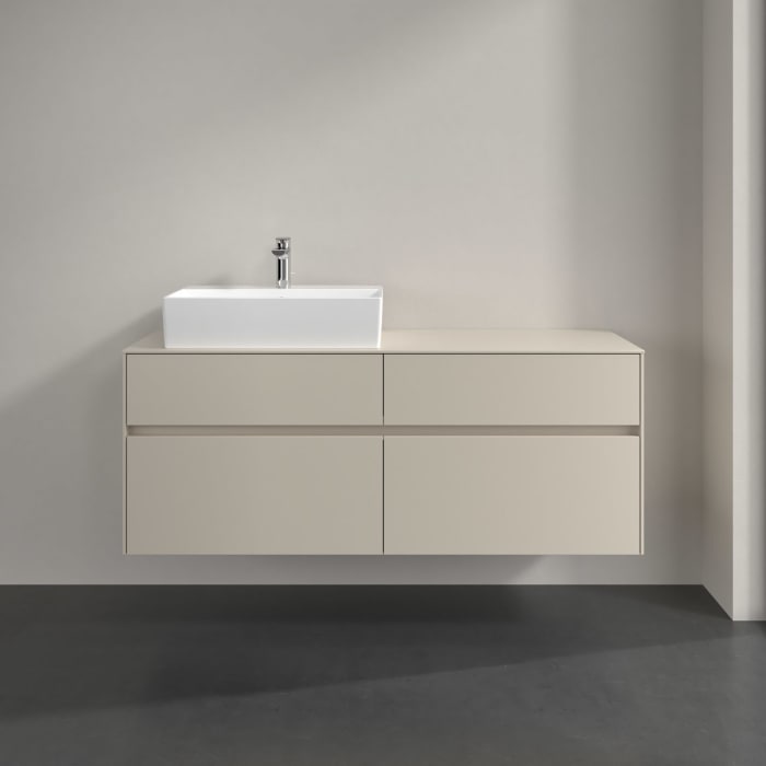 Villeroy & Boch Collaro Waschtischunterschrank 140 x 54,8 cm , mit 4 Auszügen