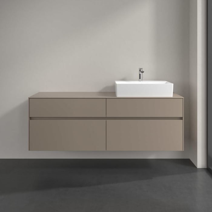 Villeroy & Boch Collaro Waschtischunterschrank 160 x 54,8 cm , mit 4 Auszügen