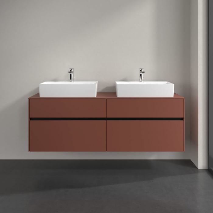 Villeroy & Boch Collaro Waschtischunterschrank 160 x 54,8 cm , mit 4 Auszügen