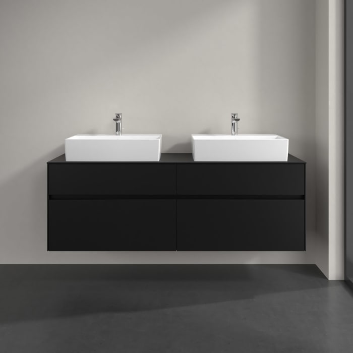 Villeroy & Boch Collaro Waschtischunterschrank 160 x 54,8 cm , mit 4 Auszügen