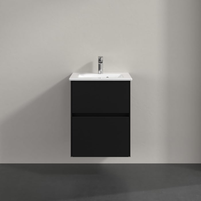 Villeroy & Boch Collaro Waschtischunterschrank 47,2 x 60,95 cm , mit LED-Beleuchtung, mit 2 Auszügen