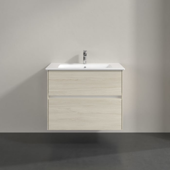 Villeroy & Boch Collaro Waschtischunterschrank 76,1 x 61 cm , mit 2 Auszügen