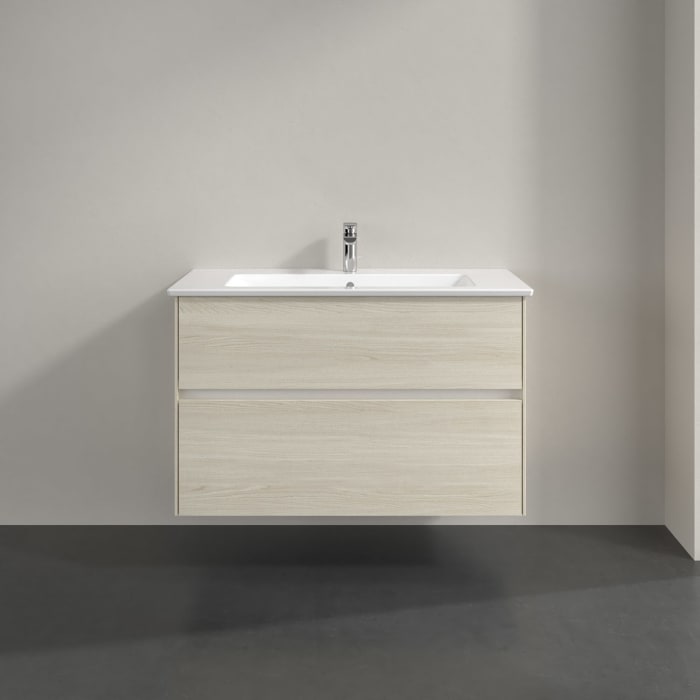 Villeroy & Boch Collaro Waschtischunterschrank 96,1 x 61 cm , mit 2 Auszügen