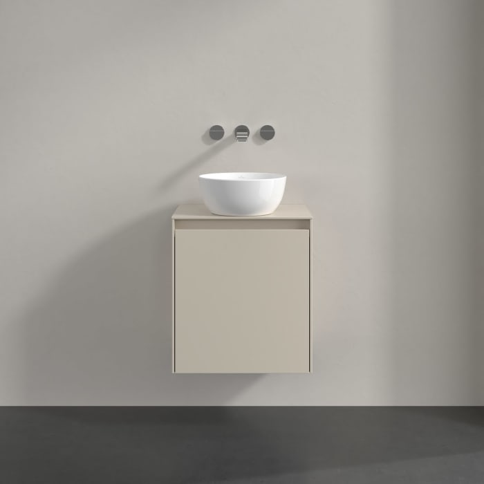 Villeroy & Boch Collaro Waschtischunterschrank 50 x 54,8 cm , mit 1 Tür, Anschlag links