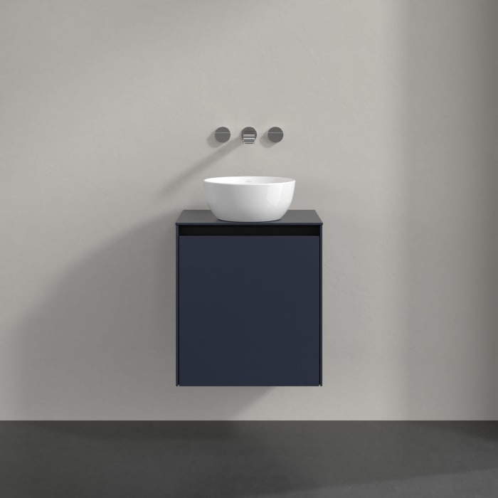 Villeroy & Boch Collaro Waschtischunterschrank 50 x 54,8 cm , mit LED-Beleuchtung, mit 1 Tür, Anschlag rechts