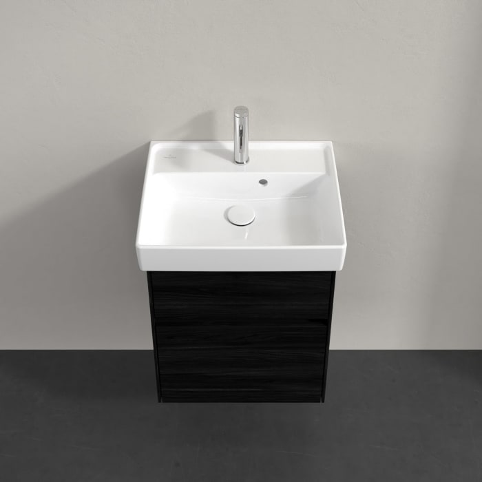 Villeroy & Boch Collaro Waschtischunterschrank 46 x 54,6 cm , mit LED-Beleuchtung, mit 2 Auszügen