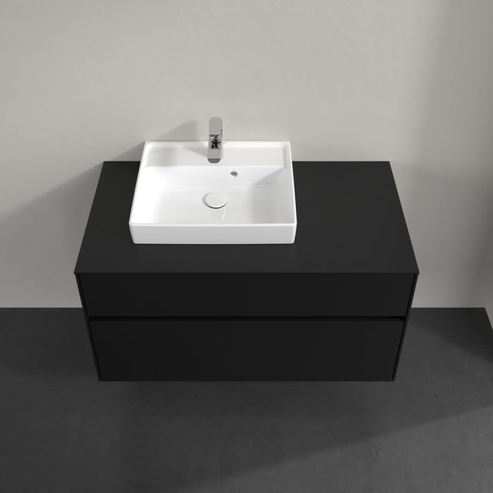 Villeroy & Boch Collaro Waschtischunterschrank 100 x 54,8 cm , mit 2 Auszügen