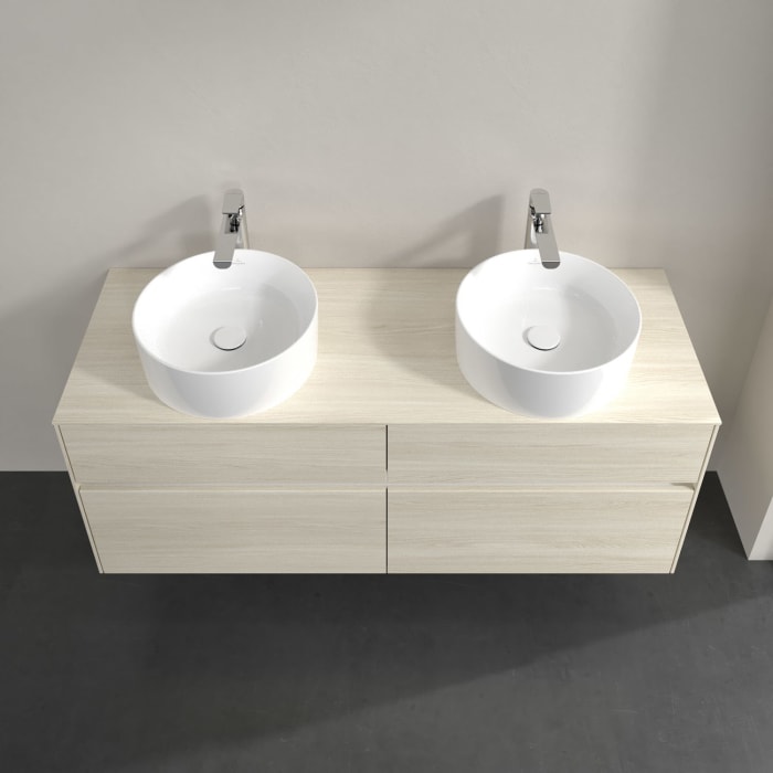 Villeroy & Boch Collaro Waschtischunterschrank 140 x 54,8 cm , mit 4 Auszügen