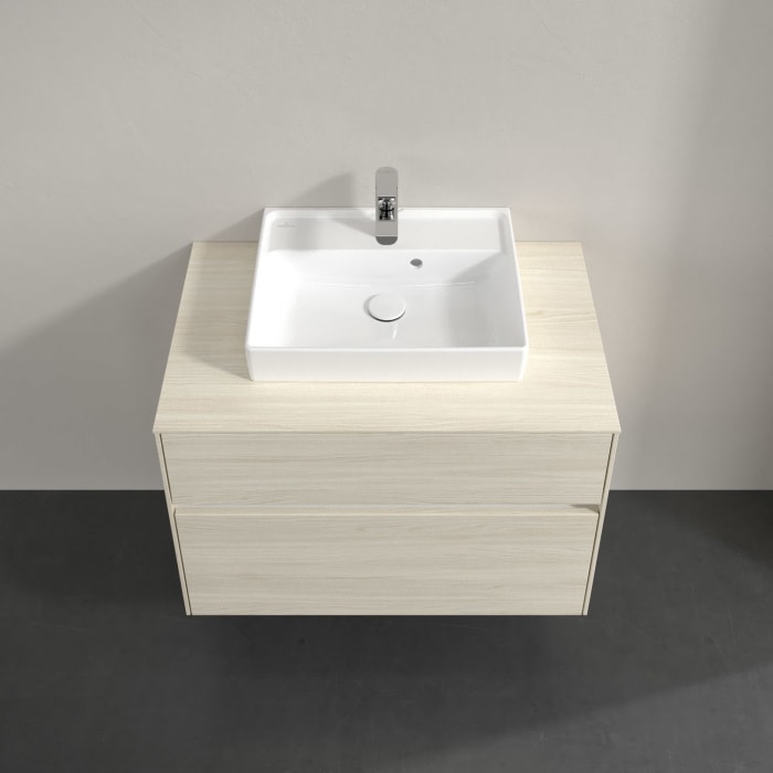 Villeroy & Boch Collaro Waschtischunterschrank 80 x 54,8 cm , mit 2 Auszügen