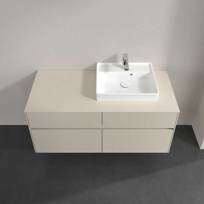 Villeroy & Boch Collaro Waschtischunterschrank 120 x 54,8 cm , mit LED-Beleuchtung, mit 4 Auszügen