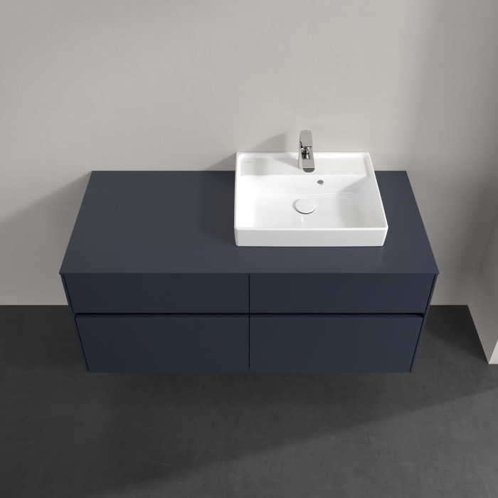 Villeroy & Boch Collaro Waschtischunterschrank 120 x 54,8 cm , mit LED-Beleuchtung, mit 4 Auszügen