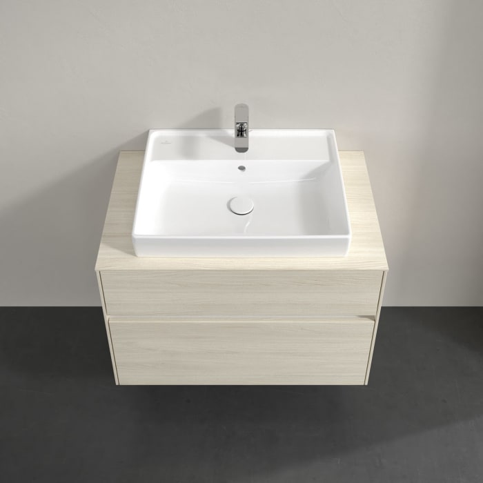 Villeroy & Boch Collaro Waschtischunterschrank 80 x 54,8 cm , mit 2 Auszügen