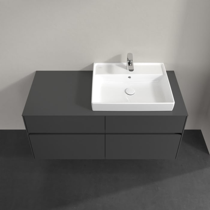 Villeroy & Boch Collaro Waschtischunterschrank 120 x 54,8 cm , mit 4 Auszügen