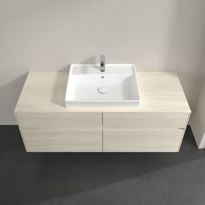 Villeroy & Boch Collaro Waschtischunterschrank 140 x 54,8 cm , mit 4 Auszügen