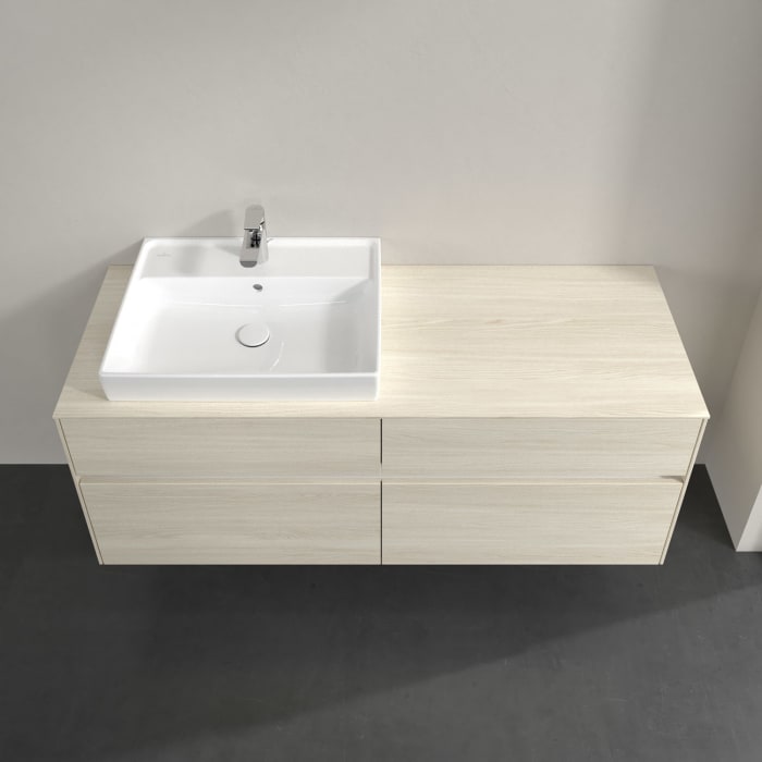 Villeroy & Boch Collaro Waschtischunterschrank 140 x 54,8 cm , mit 4 Auszügen