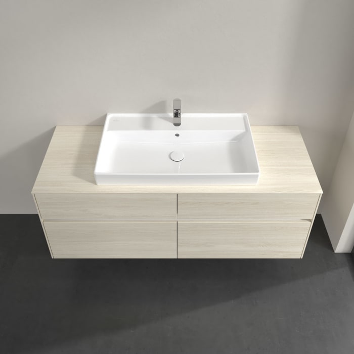 Villeroy & Boch Collaro Waschtischunterschrank 140 x 54,8 cm , mit 4 Auszügen