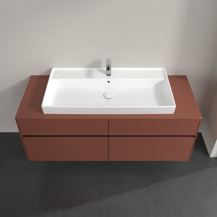 Villeroy & Boch Collaro Waschtischunterschrank 140 x 54,8 cm , mit 4 Auszügen