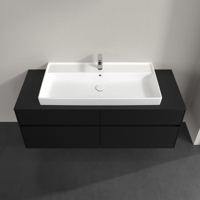 Villeroy & Boch Collaro Waschtischunterschrank 140 x 54,8 cm , mit 4 Auszügen