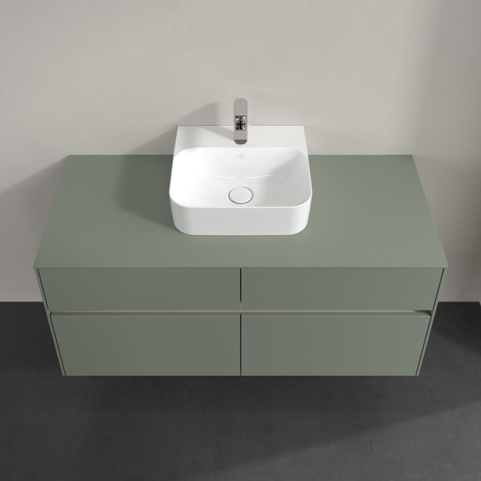Villeroy & Boch Collaro Waschtischunterschrank 120 x 54,8 cm , mit LED-Beleuchtung, mit 4 Auszügen