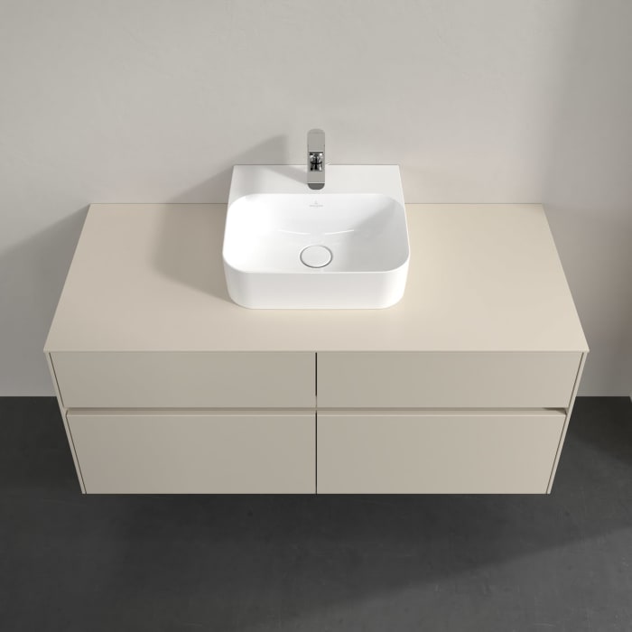 Villeroy & Boch Collaro Waschtischunterschrank 120 x 54,8 cm , mit LED-Beleuchtung, mit 4 Auszügen