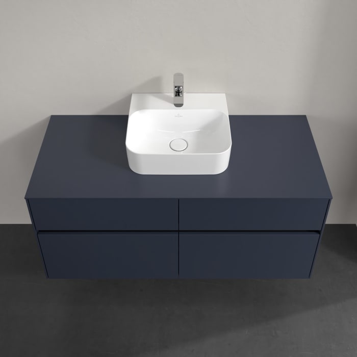 Villeroy & Boch Collaro Waschtischunterschrank 120 x 54,8 cm , mit LED-Beleuchtung, mit 4 Auszügen