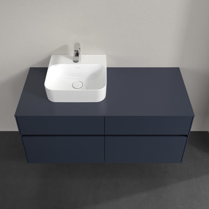 Villeroy & Boch Collaro Waschtischunterschrank 120 x 54,8 cm , mit LED-Beleuchtung, mit 4 Auszügen