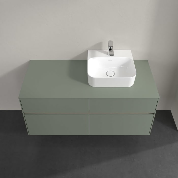 Villeroy & Boch Collaro Waschtischunterschrank 120 x 54,8 cm , mit LED-Beleuchtung, mit 4 Auszügen