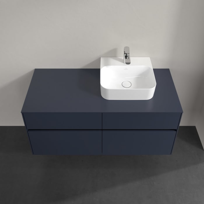 Villeroy & Boch Collaro Waschtischunterschrank 120 x 54,8 cm , mit LED-Beleuchtung, mit 4 Auszügen