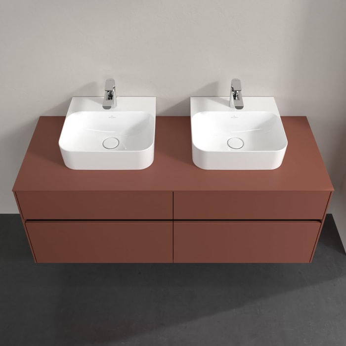 Villeroy & Boch Collaro Waschtischunterschrank 140 x 54,8 cm , mit 4 Auszügen