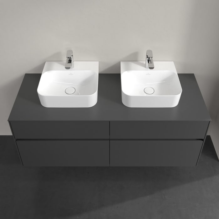 Villeroy & Boch Collaro Waschtischunterschrank 140 x 54,8 cm , mit 4 Auszügen