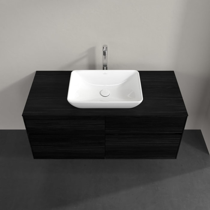 Villeroy & Boch Collaro Waschtischunterschrank 120 x 54,8 cm , mit LED-Beleuchtung, mit 4 Auszügen