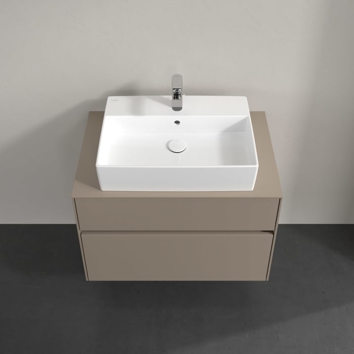 Villeroy & Boch Collaro Waschtischunterschrank 80 x 54,8 cm , mit 2 Auszügen