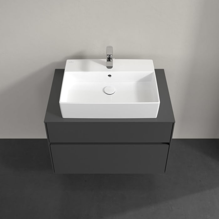 Villeroy & Boch Collaro Waschtischunterschrank 80 x 54,8 cm , mit 2 Auszügen