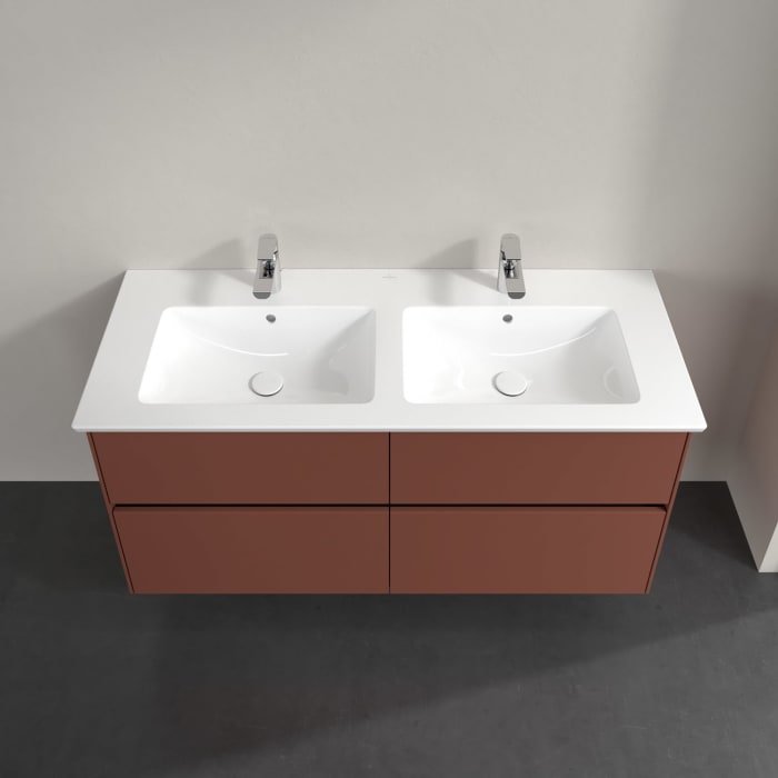 Villeroy & Boch Collaro Waschtischunterschrank 126,1 x 61 cm , mit 4 Auszügen