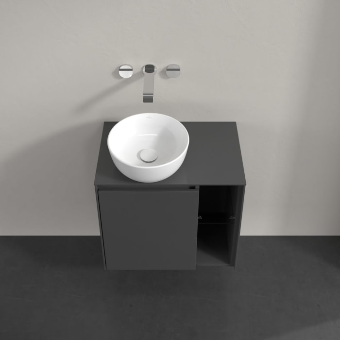 Villeroy & Boch Collaro Waschtischunterschrank 60 x 54,8 cm , mit 1 Tür, Anschlag links