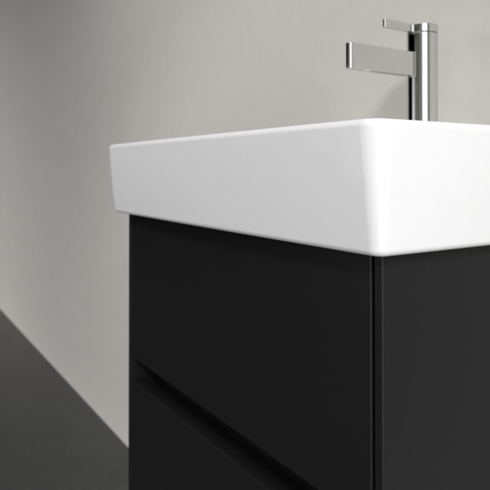 Villeroy & Boch Collaro Waschtischunterschrank 46 x 54,6 cm , mit LED-Beleuchtung, mit 2 Auszügen