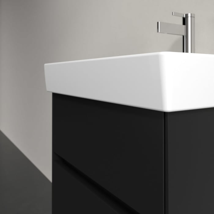 Villeroy & Boch Collaro Waschtischunterschrank 51 x 54,6 cm , mit LED-Beleuchtung, mit 2 Auszügen