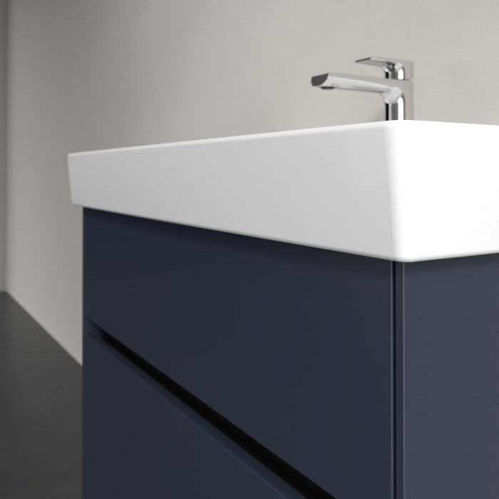 Villeroy & Boch Collaro Waschtischunterschrank 75,4 x 54,6 cm , mit LED-Beleuchtung, mit 2 Auszügen