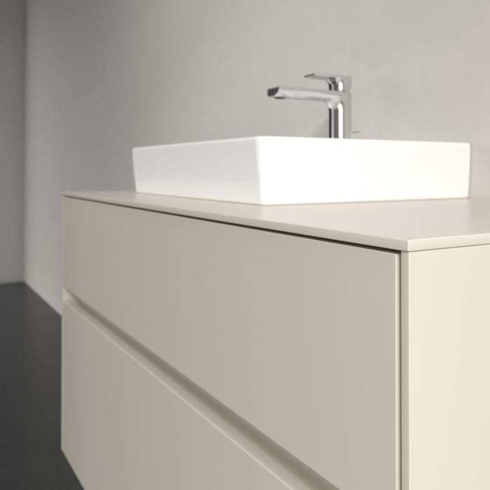 Villeroy & Boch Collaro Waschtischunterschrank 100 x 54,8 cm , mit LED-Beleuchtung, mit 2 Auszügen